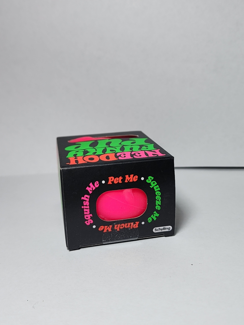 NEW Needoh Hot Pink Funky Pup Viral Squishy - Picture 4 of 6